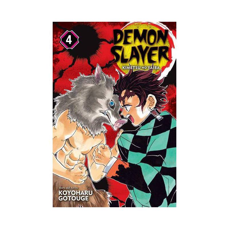 Demon Slayer: Kimetsu No Yaiba, Volume 4 - By Koyoharu Gotouge ( Paperback ), 1 of 2