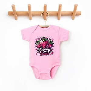 The Juniper Shop Berry Sweet Strawberry Baby Bodysuit - 1 of 2