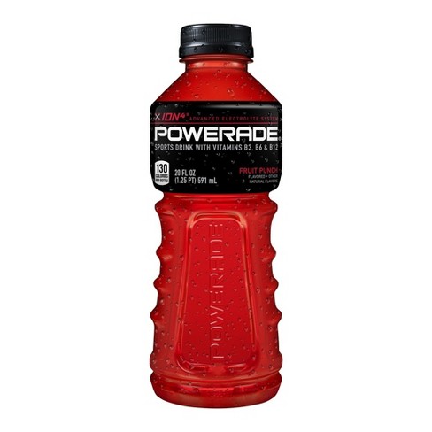 Powerade Fruit Punch - 8/20 fl oz Bottles