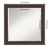 Amanti Art Grand Narrow Beveled Framed Bathroom Vanity Wall Mirror - 3 of 4