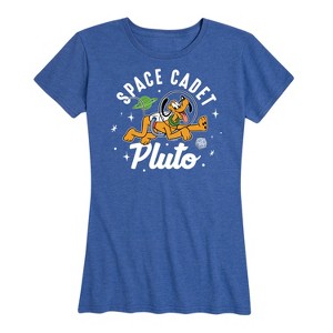 Women's - Disney - Space Cadet Pluto Short Sleeve Graphic T-Shirt - 1 of 4