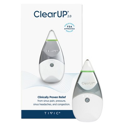 Tivic ClearUP, Sinus Relief Device - Pain, Headache, and Congestion, Medication-Free, Fast Acting, 1 Count