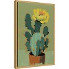 Amanti Art Flowering Cactus by Treechild Canvas Wall Art Print Framed - 2 of 4