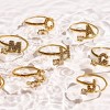 EVRY JEWELS WATERPROOF Gold or Silver Plated Sparkle Initial Wrap Ring - 3 of 4