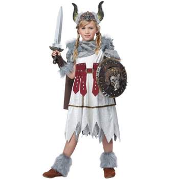 California Costumes Valorous Viking Girl Child Costume