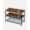 47.2 Inches Width Kitchen Shelf with Large Worktop, coffee table, Stable Steel Structure,Easy to Assemble - 3 of 4