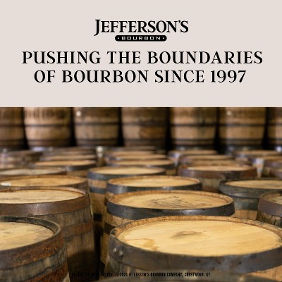 Jefferson's Bourbon Whiskey - 750ml Bottle
