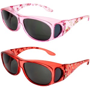 2 Pairs of Global Vision Eyewear Fanfare 2 Safety Motorcycle Glasses with Smoke, Smoke Lenses - 1 of 4