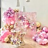 PartyWoo Balloon Garland Pink Purple Red Silver Metallic 18 12 10 5 Inch 100 pcs - 3 of 4