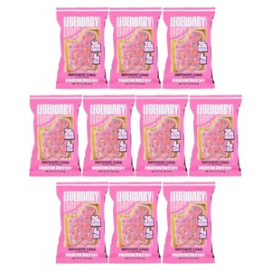 Legendary Foods Birthday Cake Flavored Protein Pastry -  10 bars, 2.2 oz - 1 of 4