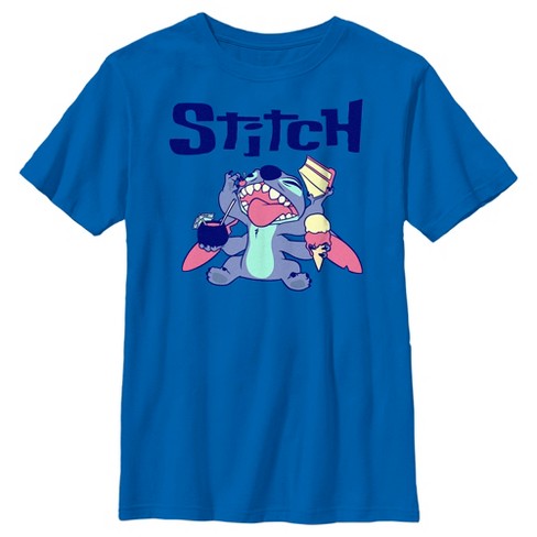 Boys stitch sales shirt