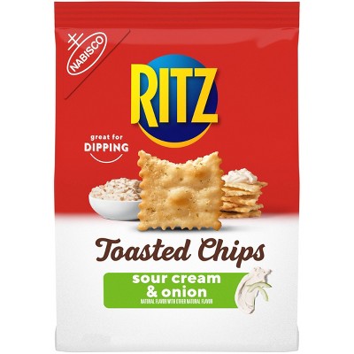 Ritz Toasted Chips - Sour Cream & Onion - 8.1oz