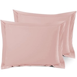 Nestl Soft Pillow Shams Set of 2, Double Brushed Microfiber Pillow Covers, Premium Pillow Shams With 1.5” Flange - 1 of 4