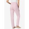 Woman Within Plus Size Tall Straight-Leg Stretch Denim Jean - 3 of 4