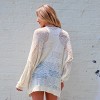 Women's Long Cutout Open Front Lightweight Cardigan - Cupshe - 3 of 4