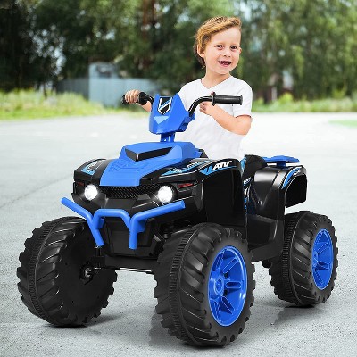 Infans 12V Kids 4-Wheeler ATV Quad Ride On Car w/ LED Light & Music