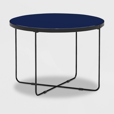 Thomas Round Coffee Table Blue - Finch