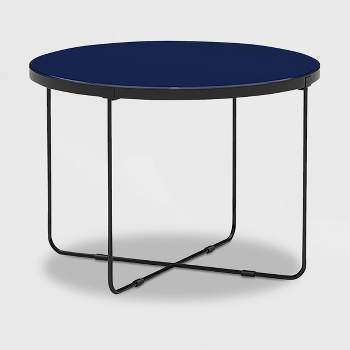 Thomas Round Coffee Table Blue - Finch