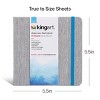 KINGART Watercolor Paper Sketchbook 5.5x5.5 24 Pages - 2 of 4