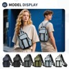 Unique Bargains Lightweight Waterpoof Convertible Sling Bag with USB Charge Port - 2 of 4