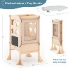Guidecraft Classic Kitchen Helper Toddler Tower and Mealtime and Play Tray Bundle: Foldable and Adjustable Kids Step Stool - 3 of 4