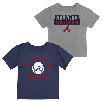 MLB Atlanta Braves Toddler Boys' 2pk T-Shirt