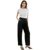 Womens High Waist Pleated Front Dress Pants, Straight Leg, Full Length - 2 of 3
