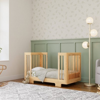 Natural Pine 8-in-1 Convertible Crib with Conversion Kits