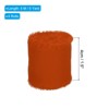 Unique Bargains DIY Crafts Party Gift Wrapping Fringe Chiffon Silk Ribbon 4 Rolls - 2 of 4