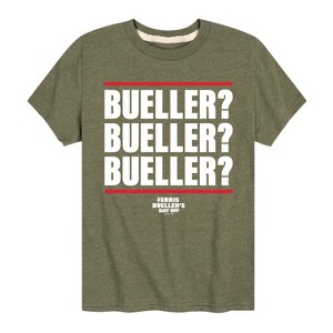 Boys' - Ferris Bueller's Day Off - Bueller Bueller Bueller Short Sleeve Graphic T-Shirt - 1 of 4