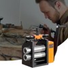VEVOR Rolling Mill, 3"/76 mm Jewelry Rolling Mill Machine, 1: 2 Gear Ratio, 3-in-1 Multi-function Rolling Mill, 0.1-7mm Press Thickness, Black&Orange - 2 of 4