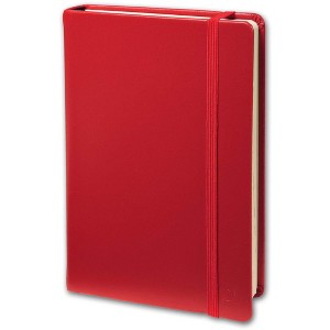 Quo Vadis Habana Bound Journal - 80 Blank Sheets - Ivory Paper - 4 x 6 - Red - 1 of 4