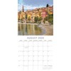 2026 Square Wall Calendar, Mediterranean, 16-Month Passport Collection Theme with 180 Reminder Stickers (12x12 In) - 3 of 4