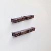 ChicFurnit Wall Shelf Set Floating Wood Shelves Invisible Brackets Hanging Shelf for Books Storage for Indoor Living Room, Walnut, 17.91"*3.94"*1.57" - 2 of 4