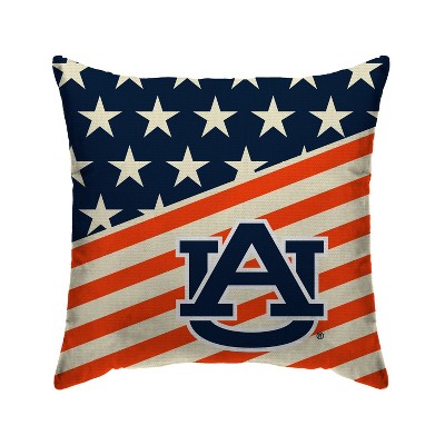 NCAA Auburn Tigers Americana Decorative Throw Pillow