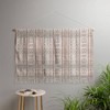 47" x 32" Large Little Arrow Design Co Rust Stone Mudcloth Geometric Fiber Wall Hanging - Deny Designs: Modern Polyester Decor - 2 of 4