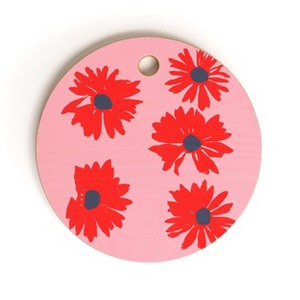 Garima Dhawan daisies 6 Cutting Board - Round - 1 of 3