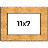 PosterPalooza | Photo Size Embellished Gold Picture Frame - UV Acrylic, Foam Board Backing, Hanging Hardware - 2 of 4