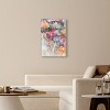 Art Remedy Doll Memories - Secret Green Floral Colorful Pastel Abstracts Framed - 2 of 4