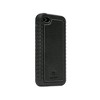 Ballistic TPU Shell Leather Inlay Case for Apple iPhone 4/4S (Black) - 2 of 3