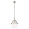 Livex Lighting Stockholm 1 - Light Pendant in  Brushed Nickel - 4 of 4