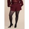 ELOQUII Paperbag Waist Mini Short - 3 of 4
