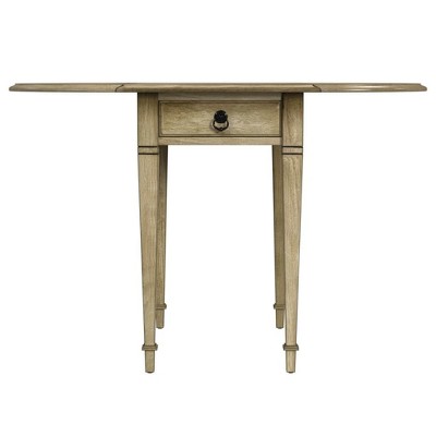 HomeRoots 28" Beige Manufactured Wood Rectangular End Table With Drawer