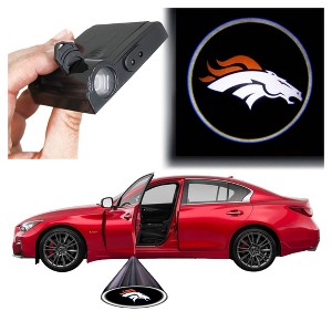 NFL Denver Broncos LED Car Door Light - 1 of 2