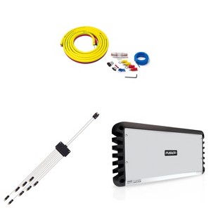 Fusion Entertainment SG-DA82000 Signature Series 8 Channel Marine Amplifier with Fusion RCA Cable Dual Female To 8-way Male Splitter and 3 Meter Ma... - 1 of 4