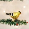 Old World Christmas 3.0 Inch Clip On American Goldfinch Ornament Wildlife Bird Finch Tree Ornaments - 2 of 3