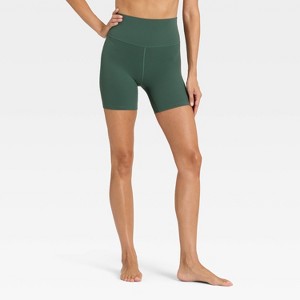 Women's Everyday Soft Ultra High-Rise Bike Shorts 6" - All In Motion™ - 1 of 3