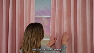 Natural Off-White Linen Blend Grommet Curtain Panels