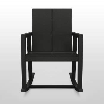 Moore POLYWOOD Patio Rocking Chair - Black - Project 62™