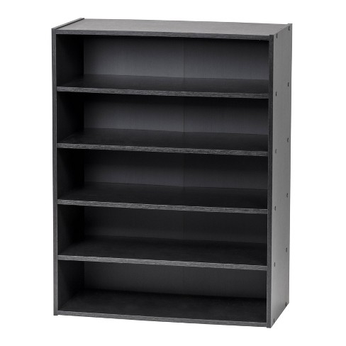 IRIS USA, 3-Tier Bookcase Storage Shelf, White - Walmart.com